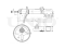 Right front gas shock absorber thumb