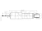 Rear gas shock absorber thumb