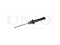 Rear gas shock absorber thumb