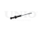 Rear gas shock absorber thumb