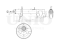Front gas shock absorber thumb