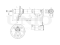 Left rear oil shock absorber thumb