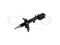 Right rear gas shock absorber thumb