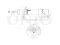 Right front gas shock absorber thumb
