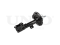 Left front gas shock absorber thumb
