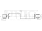 Rear gas shock absorber thumb