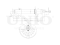 Right front gas shock absorber thumb