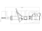 Right rear gas shock absorber thumb