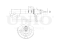 Right front gas shock absorber thumb