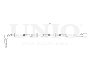 Датчик ABS передний photo