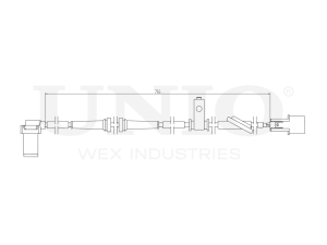 Датчик ABS передний левый photo