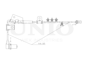 Датчик ABS передний левый photo