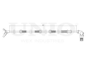 Датчик ABS передний photo