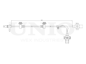 Датчик ABS передний левый photo