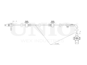 Датчик ABS передний правый photo