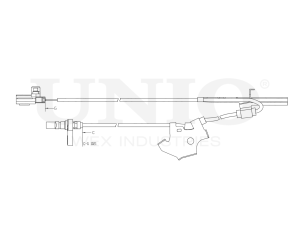 Датчик ABS передний правый photo