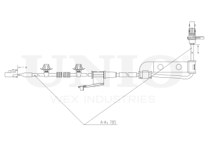 Rear left ABS sensor photo
