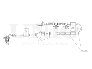 Датчик ABS передний правый photo