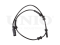 Rear ABS sensor thumb