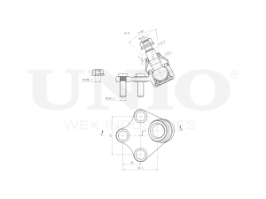 Front lower right ball joint photo