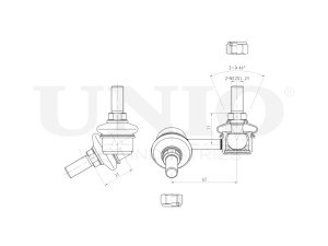 Front right stabilizer link photo