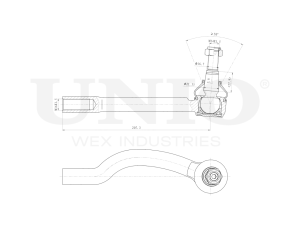 Left tie rod end photo