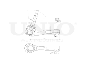 Left tie rod end photo