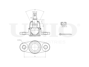 Front lower ball joint photo