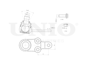 Front lower ball joint photo