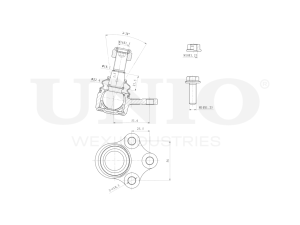 Front lower ball joint photo
