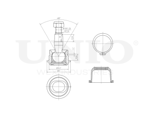 Front upper ball joint photo