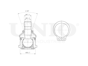 Front lower ball joint photo