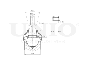 Front lower ball joint photo