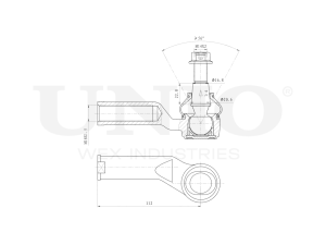 Right tie rod end photo