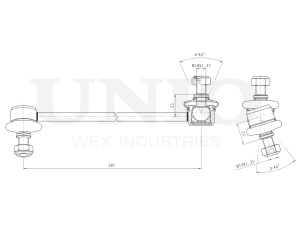 Front left stabilizer link photo