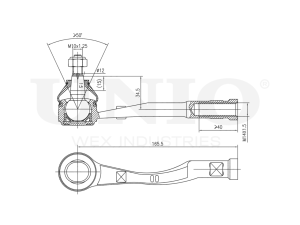 Right tie rod end photo