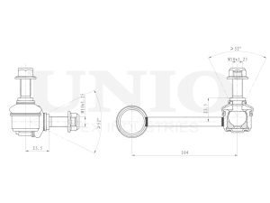 Front right stabilizer link photo