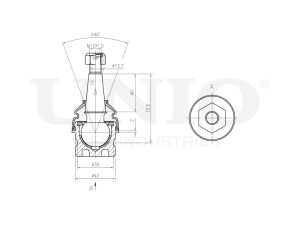 Front lower ball joint photo