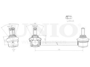 Front right stabilizer link photo