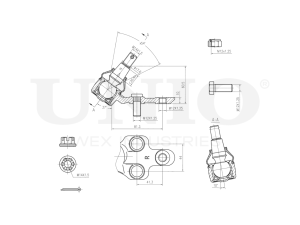 Front lower right ball joint photo