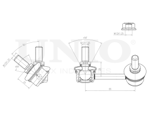 Front right stabilizer link photo