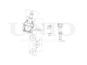 Front lower ball joint photo