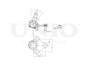 Front lower left ball joint photo