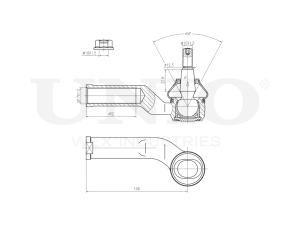 Right tie rod end photo