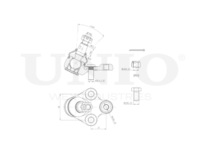 Front lower ball joint photo