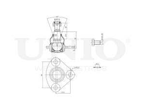 Front lower ball joint photo