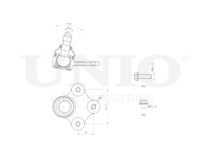 Front lower ball joint photo
