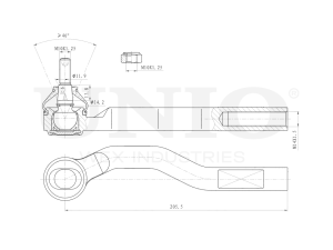 Left tie rod end photo