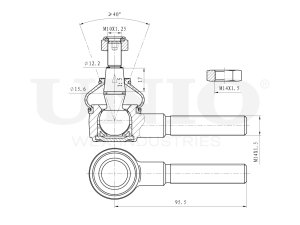 Tie rod end photo