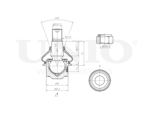 Front lower ball joint photo